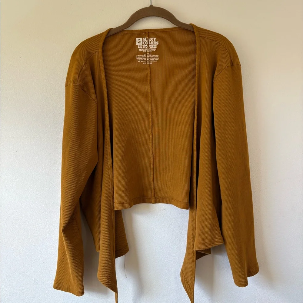 Big Bud Press Mustard Wrap Top 5XL - Picture 1 of 4